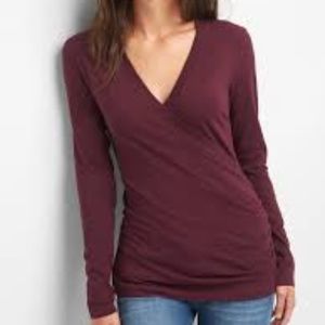 GAP | Maternity Crossover Nursing Top - Size XS